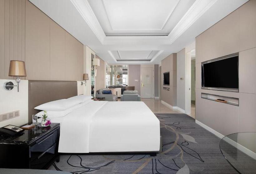 Júnior Suíte Cama King, Zhejiang Taizhou Marriott