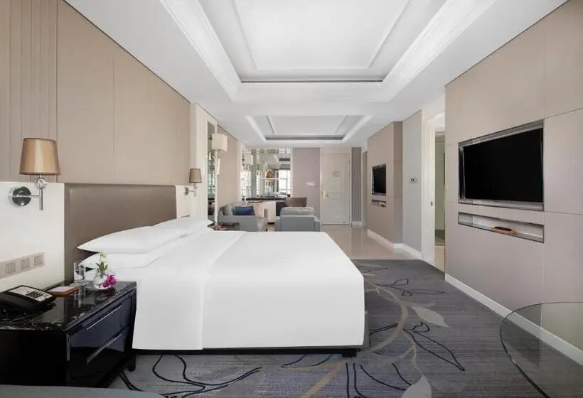 キングサイズベッドのジュニアスイート, Zhejiang Taizhou Marriott