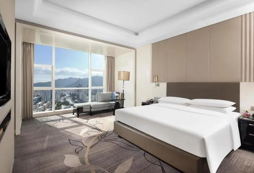 キングサイズベッドのジュニアスイート, Zhejiang Taizhou Marriott