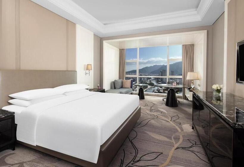 Quarto Deluxe Cama King, Zhejiang Taizhou Marriott