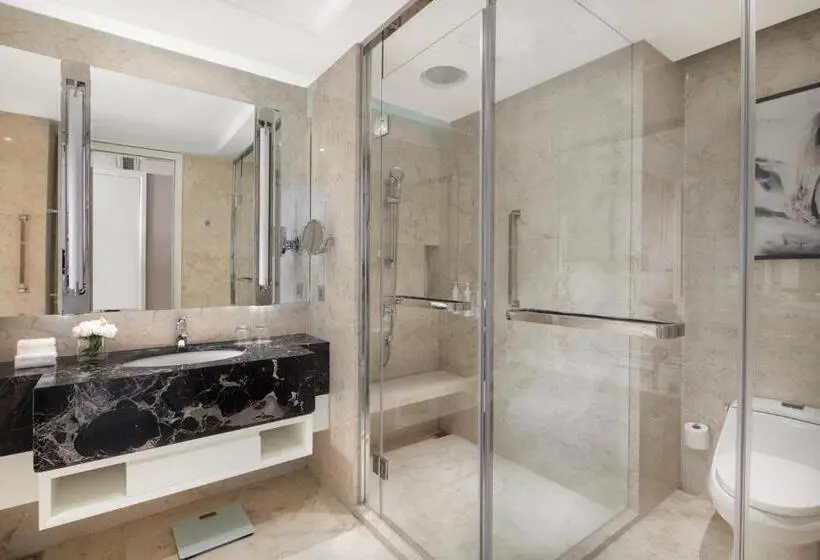 ２ダブルベッドのスタンダードルーム, Zhejiang Taizhou Marriott