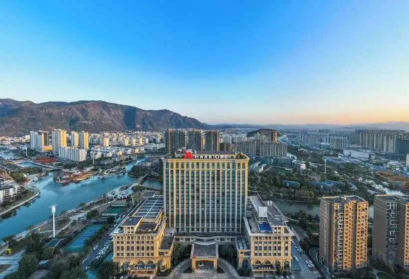２ダブルベッドのスタンダードルーム, Zhejiang Taizhou Marriott