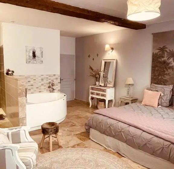 デラックスルーム, B&b Temps Suspendu Provence