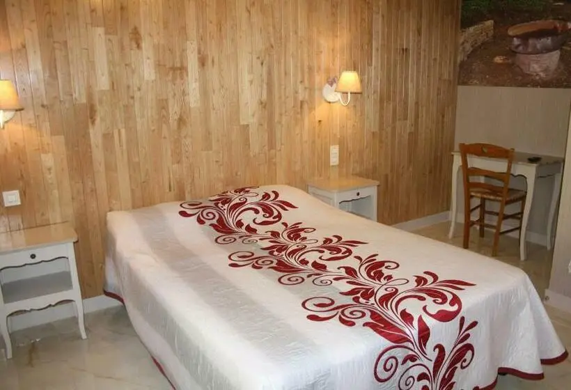 Standard-huone, Hôtel Restaurant Le Rouffillac