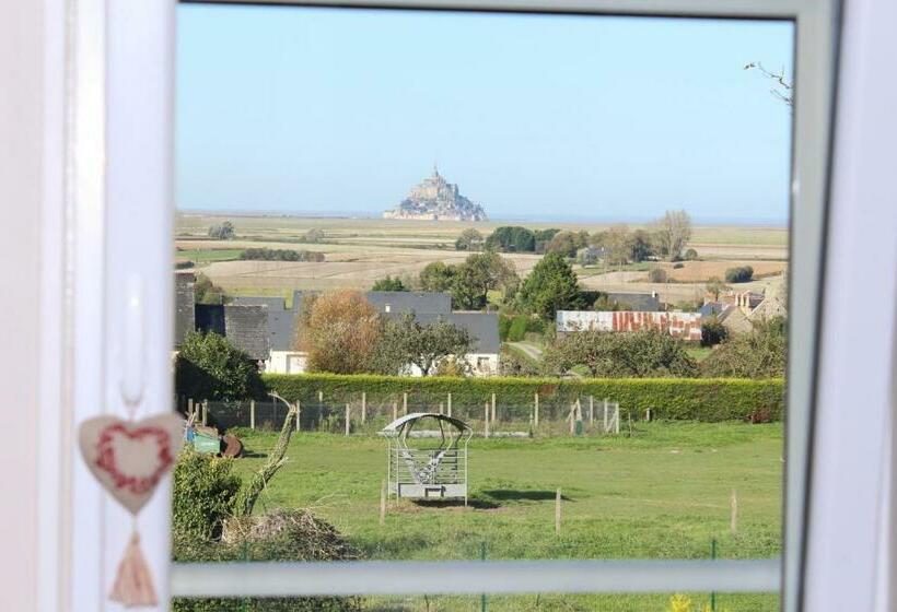 غرفة قياسية ذات إطلالة, Aux Chambres Du Mont