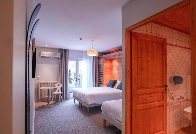 스탠다드 트리플 룸, Chalet Hôtel Des 2 Gares