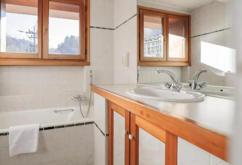 １ベッドルームアパートメント, Chalet Hôtel Des 2 Gares