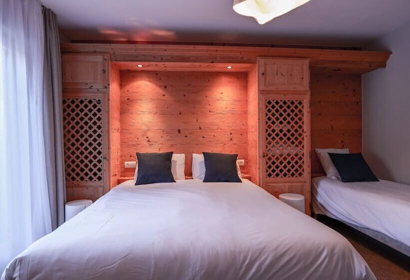 Номер Стандарт Трехместный, Chalet Hôtel Des 2 Gares