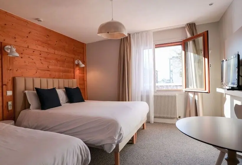 スタンダードトリプルルーム, Chalet Hôtel Des 2 Gares
