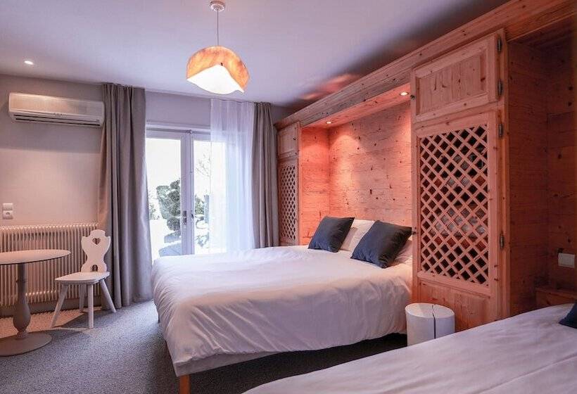 스탠다드 트리플 룸, Chalet Hôtel Des 2 Gares
