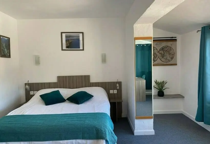 Standard-huone, Hôtel Spa L Ermitage
