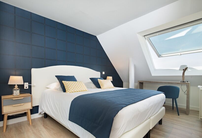 חדר סטנדרט לשלושה, Les Chants D Ailes   Hôtel Face Mer