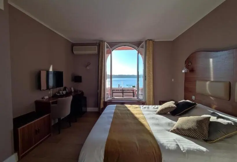 シングルデラックスルーム, Les Galets Hôtel Et B&b