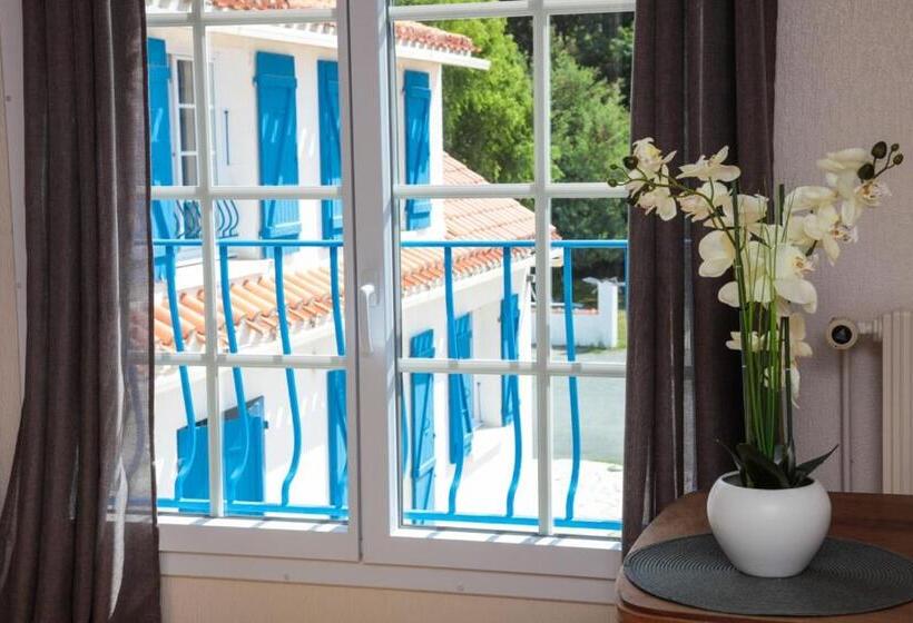 Апартаменты 1 Спальня Вид на Сад, Résidence Romaric