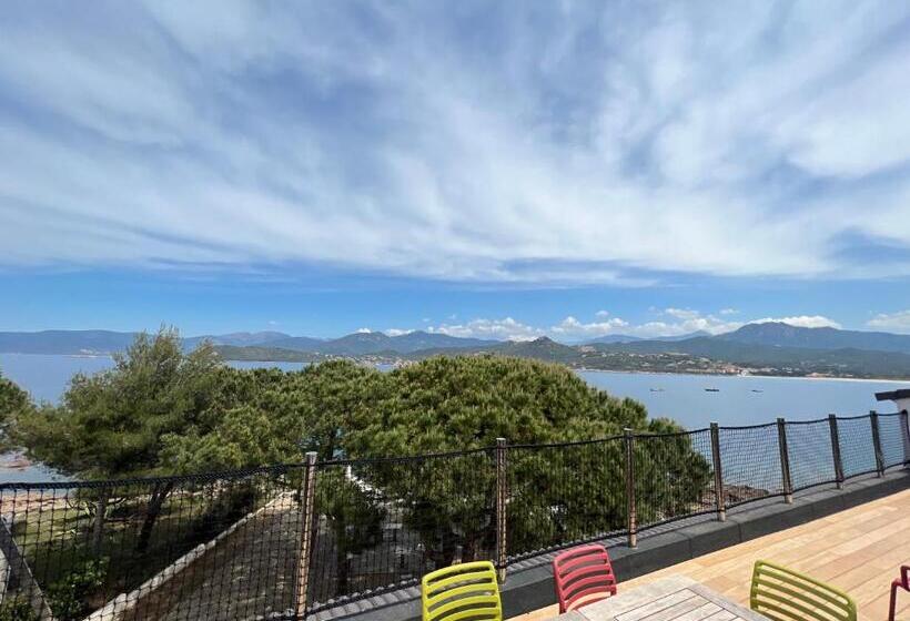 침실 1개 바다 전망 아파트, Hôtel Castel D'orcino