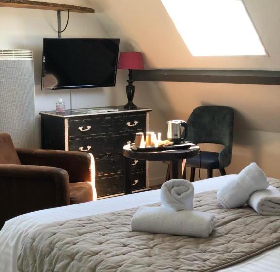 غرفة قياسية مزوَّدة بجاكوزي مطلة على البحر, L Estacade