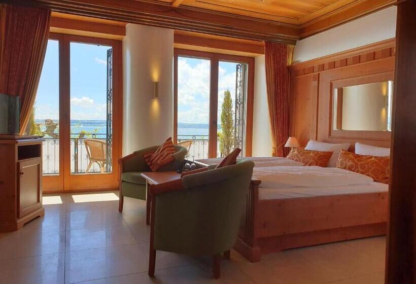 Comfort room with balcony, Strand Cafe Meersburg