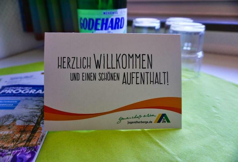 غرفة قياسية, Jugendherberge Flensburg