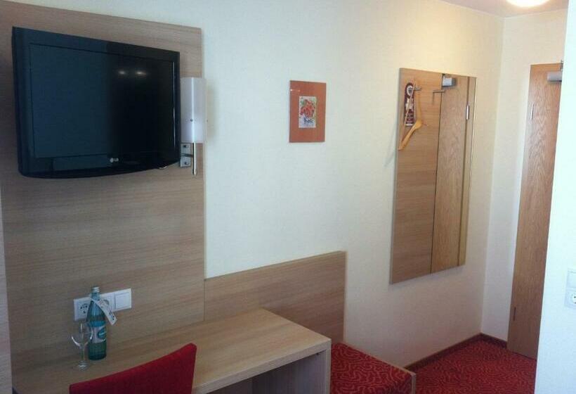 스탠다드 싱글 룸 도시 전망, Tauberhotel Kette