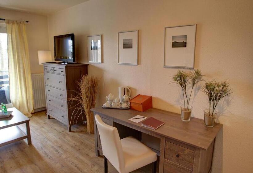Полулюкс с Балконом, Das Frühstückshotel Sankt Peter Ording