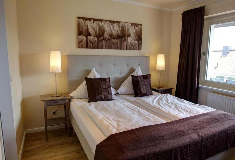 سوییت جونیور با بالکن, Das Frühstückshotel Sankt Peter Ording