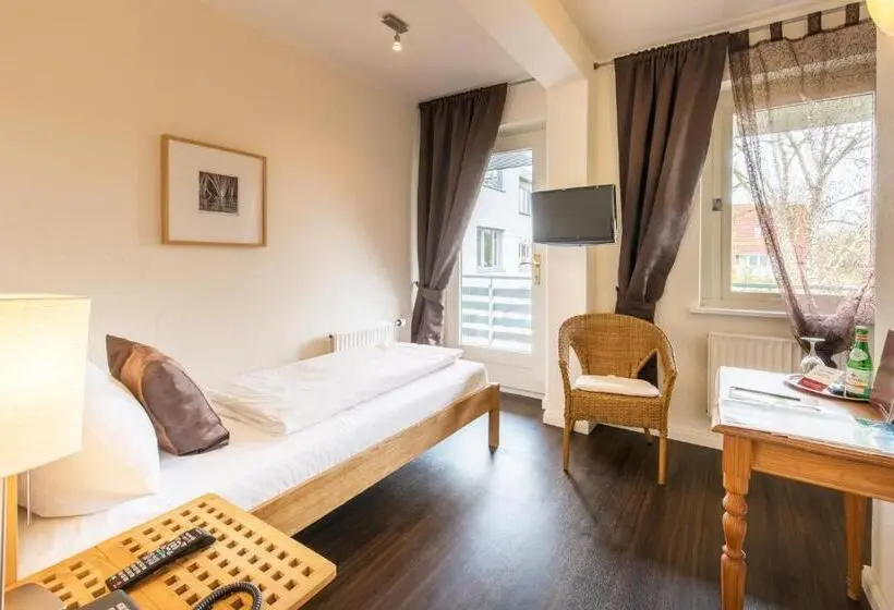 スタンダードシングルルーム, Das Frühstückshotel Sankt Peter Ording