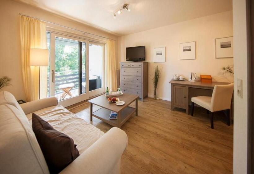 سوییت جونیور با بالکن, Das Frühstückshotel Sankt Peter Ording