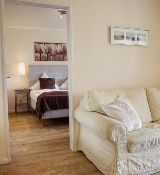 سوییت جونیور با بالکن, Das Frühstückshotel Sankt Peter Ording