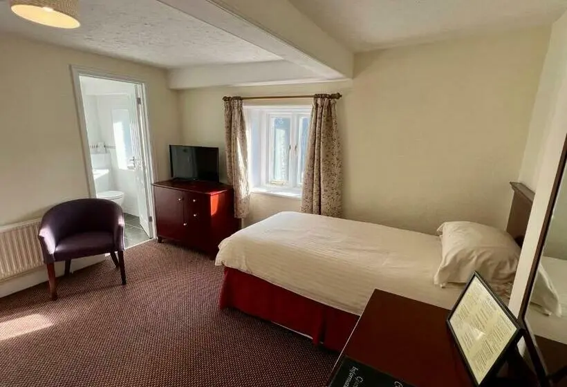 スタンダードシングルルーム, Calverts Hotel   Newport, Isle Of Wight