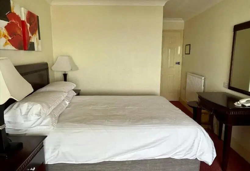 オーシャンビュースタンダードルームバルコニー付き, Sandringham Hotel   Seafront, Sandown   Free Car Ferry