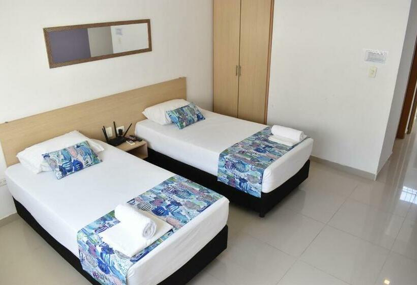 テラス付きスタンダードルーム, Color House Santa Marta