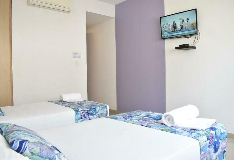 テラス付きスタンダードルーム, Color House Santa Marta