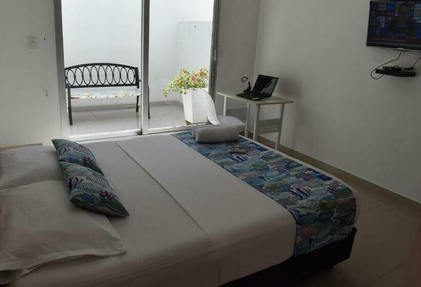 テラス付きスタンダードルーム, Color House Santa Marta