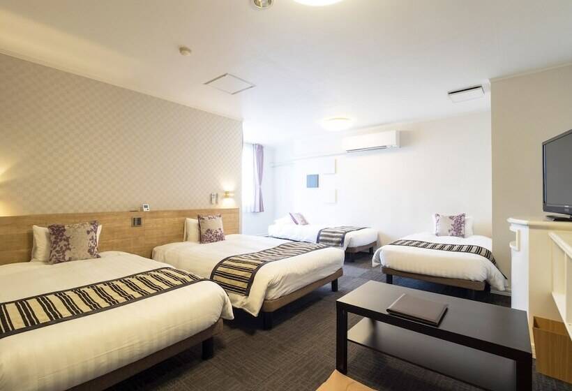 חדר סטנדרט לארבעה, Areaone Obihiro