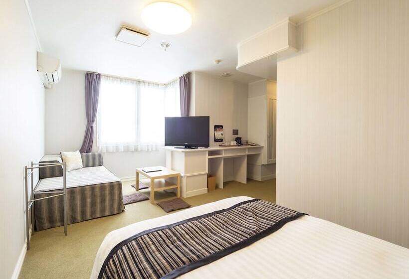 חדר דלוקס יחיד, Areaone Obihiro