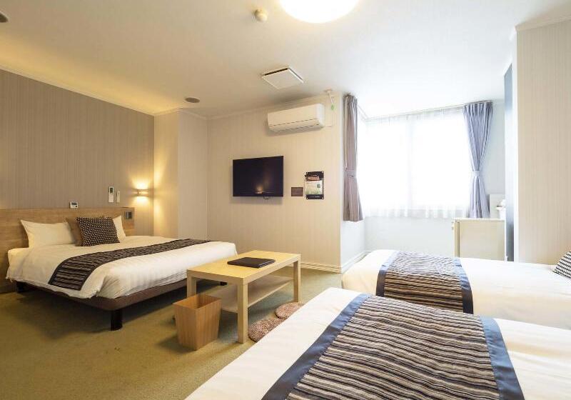 חדר סטנדרט לשלושה, Areaone Obihiro