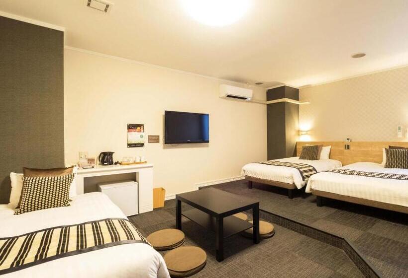 חדר סטנדרט לשלושה, Areaone Obihiro