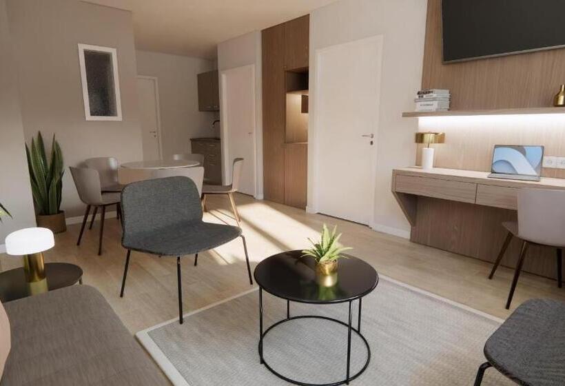 침실 2개 아파트, Kosy Appart Hôtels   Résidence Du Lac