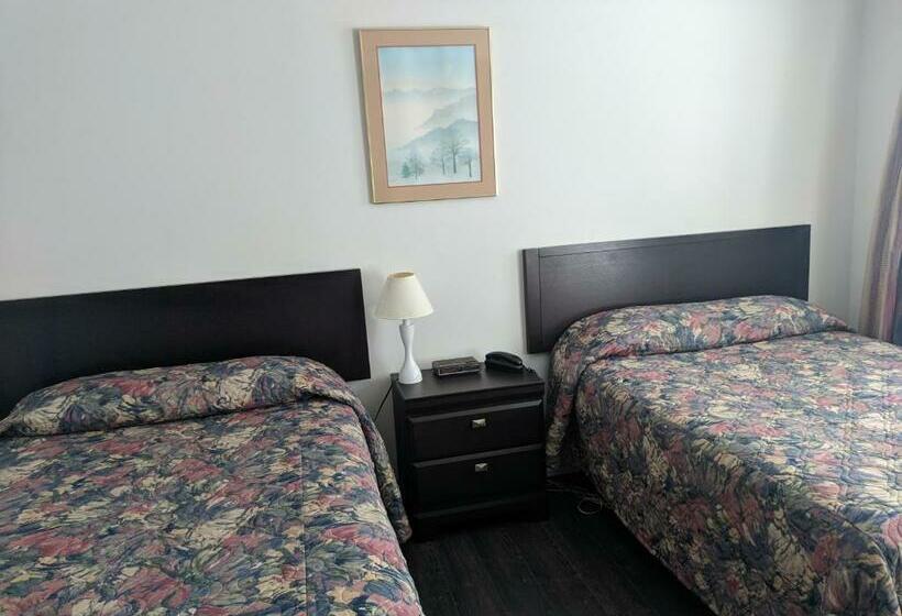 带2个双人床的标准工作室, Hilltop Motel