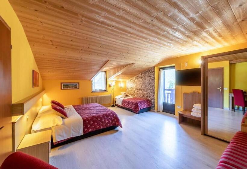 חדר סטנדרט עם מרפסת, Alpino Wellness & Spa