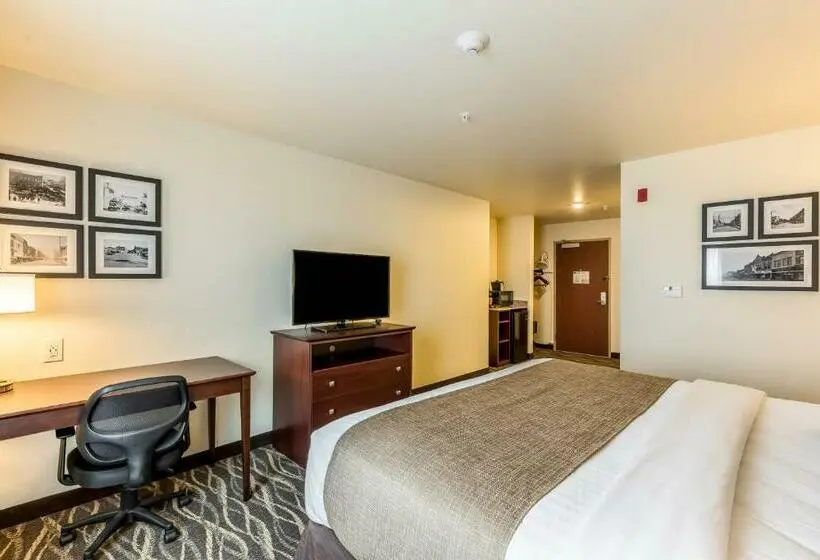 Deluxe-huone King-vuode, Cobblestone Hotel & Suites Chippewa Falls