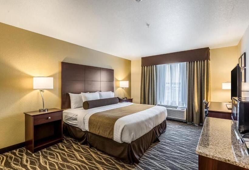 Номер Стандарт Кровать Кинг Адаптированный для Инвалидов, Cobblestone Hotel & Suites   Chippewa Falls