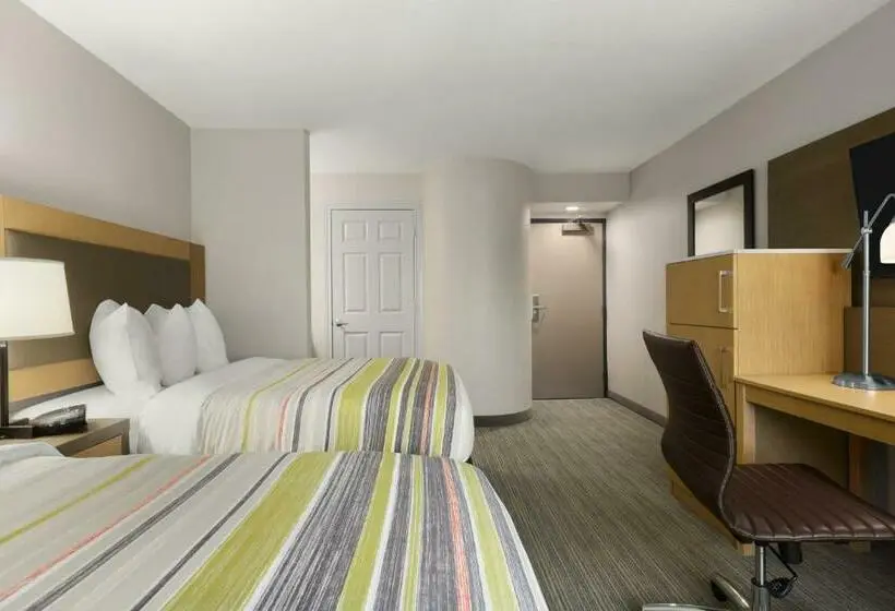 ２ダブルベッドのスタンダードルーム, Country Inn & Suites By Radisson, San Antonio Medical Center, Tx