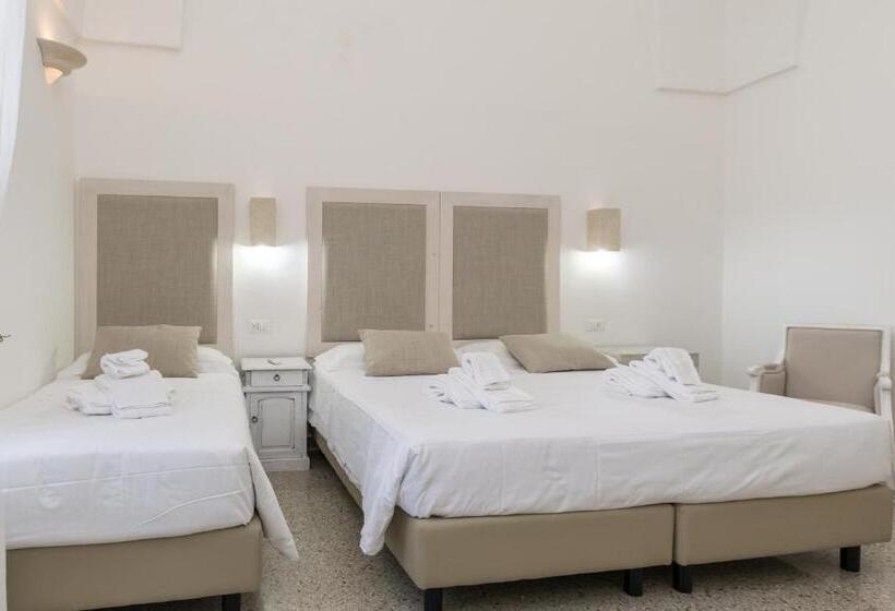 اتاق استاندارد سه نفره, Masseria Mazzetta Salento Corte Del Falconiere B&b