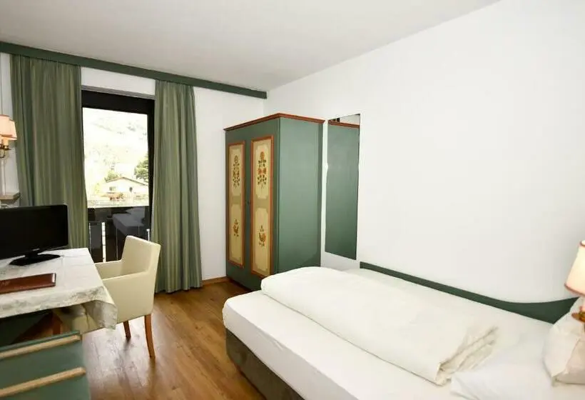 バルコニー付きシングルスタンダードルーム, Parkhotel Tirolerhof