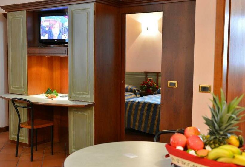 شقة غرفتين, Residence Del Messaggero