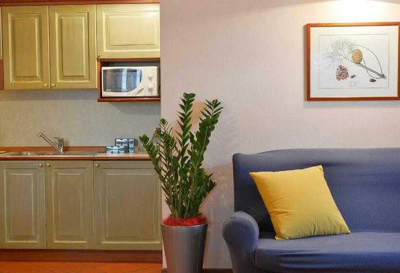 شقة غرفتين, Residence Del Messaggero