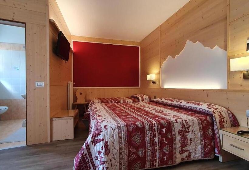 חדר סטנדרט לארבעה, La Montanina Hotel In Val Di Non