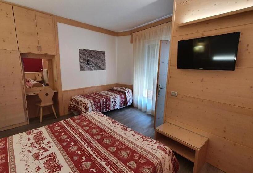 חדר סטנדרט לארבעה, La Montanina Hotel In Val Di Non