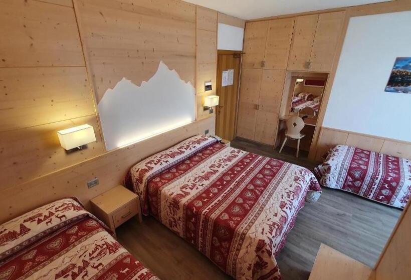 חדר סטנדרט לארבעה, La Montanina Hotel In Val Di Non